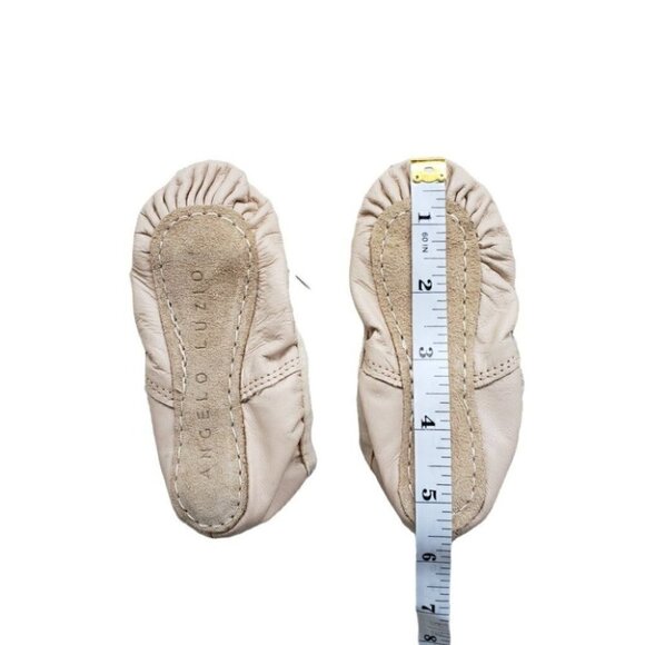 Angelo Luzio toddler leather pink ballet shoes 201C sz 8.5 - Picture 4 of 4